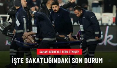 İşte sakatlığındaki son durum