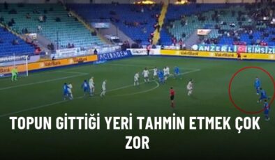 Topun gittiği yeri tahmin etmek çok zor