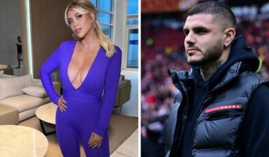 Wanda Nara herkesin önünde yeni sevgilisiyle öpüştü